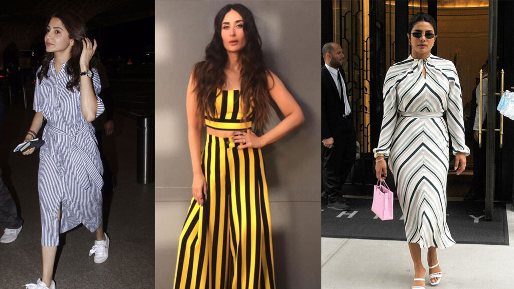 Anushka Sharma, Kareena Kapoor, Priyanka Chopra's Striped Outfits Are A Wardrobe Must-Have, See Pics 6