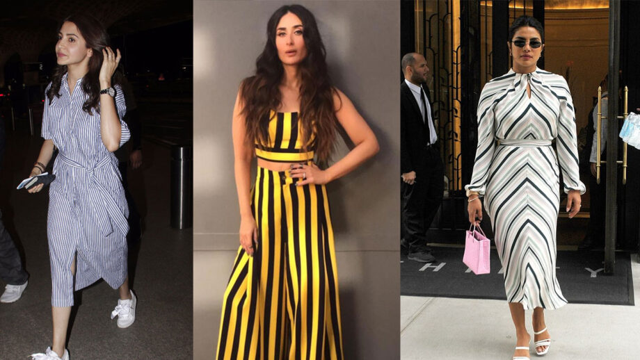 Anushka Sharma, Kareena Kapoor, Priyanka Chopra's Striped Outfits Are A Wardrobe Must-Have, See Pics 6