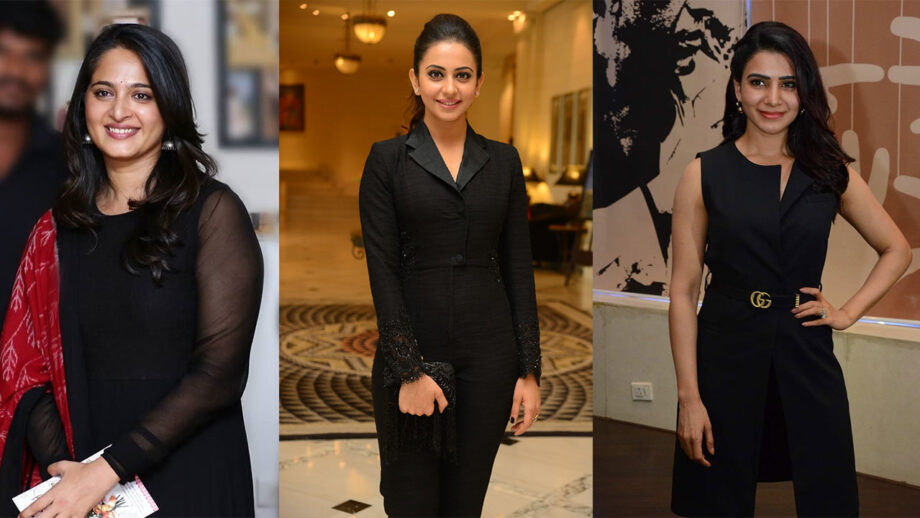 Anushka Shetty, Rakul Preet Singh, Samantha Akkineni: Who’s Your Favourite Beauty In Black?