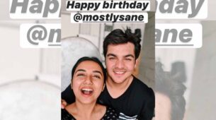 Ashish Chanchlani posts cute birthday wish for Prajakta Koli, check here