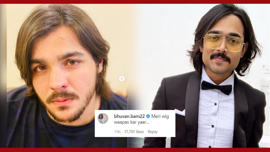 Ashish Chanchlani shares funny post with long hair, Bhuvan Bam comments: “mera wig vapas kar”