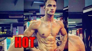 Asim Riaz shows off his chiselled body in a shirtless picture, check now
