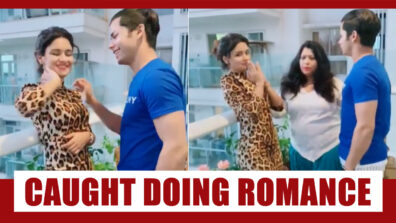 Avneet Kaur and Siddharth Nigam caught romancing in balcony