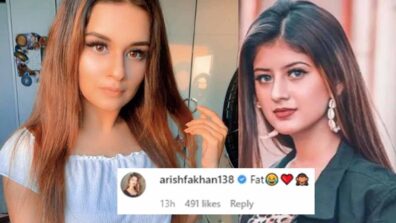 Avneet Kaur asks ‘fit or fat’ in a post, Arishfa Khan’s reply is hilarious