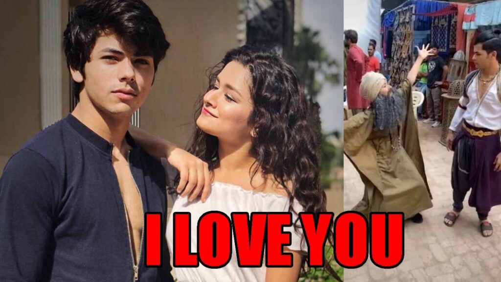 Avneet Kaur says 'I LOVE YOU' to Siddharth Nigam, watch video