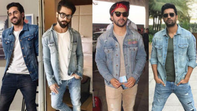 Ayushmann Khurrana, Shahid Kapoor, Varun Dhawan, Vicky Kaushal Love Wearing Denim, See Pics