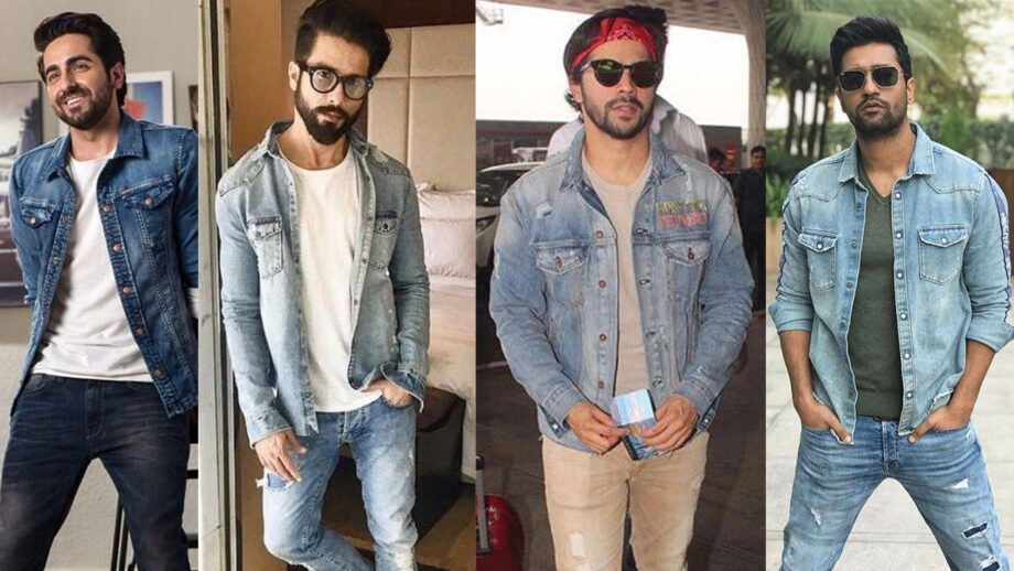 Ayushmann Khurrana, Shahid Kapoor, Varun Dhawan, Vicky Kaushal Love Wearing Denim, See Pics 9