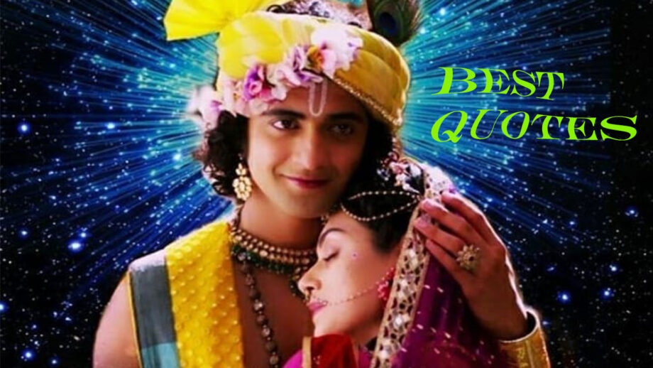 Best Sumedh Mudgalkar's quotes as Krishna