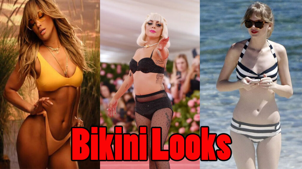 Bikini Looks Of Jennifer Lopez, Lady Gaga And Taylor Swift