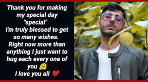 Birthday boy CarryMinati shares post, thanks fans for all the lovely wishes