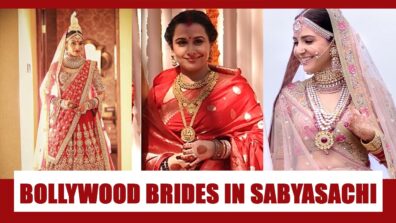 Bollywood real brides who rocked Sabyasachi’s lehenga