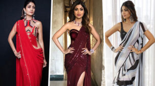 Check Out! Shilpa Shetty’s Quirky Ideas Of Styling A Saree