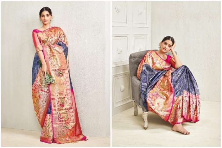 Check Out! Sonam Kapoor’s Quirky Ideas Of Styling In A Saree - 2