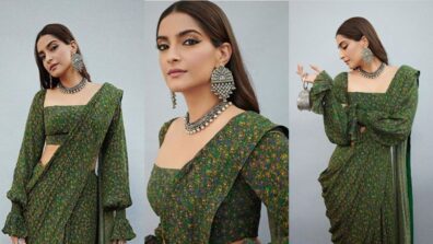 Check Out! Sonam Kapoor’s Quirky Ideas Of Styling In A Saree