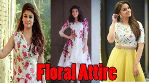 Chic And Stylish: Nayanthara, Kajal Aggarwal And Keerthy Suresh Look Fab In This Floral Attire!