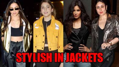 Deepika Padukone, Anushka Sharma, Katrina Kaif, Kareena Kapoor: Stylish in jackets