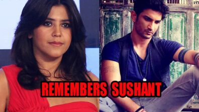 Ekta Kapoor laments ‘Not Fair Sushi’ over Sushant Singh Rajput’s Suicide