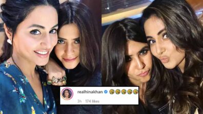 Ekta Kapoor shares post saying year 2020 is like Komolika, Hina Khan can’t stop laughing