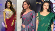 Erica Fernandes VS Drashti Dhami VS Divyanka Tripathi: Who Wore Ruffle Saree Better?