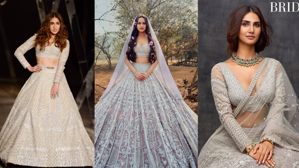 Falguni Shane Peacock Collection: Sara Ali Khan, Sonakshi Sinha, Vaani Kapoor In Silver Never Fail To Inspire