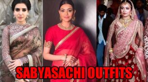From Samantha Akkineni, Kajal Aggarwal To Radhika Pandit: Tollywood Celebrities Spotted Wearing Sabyasachi Outfits