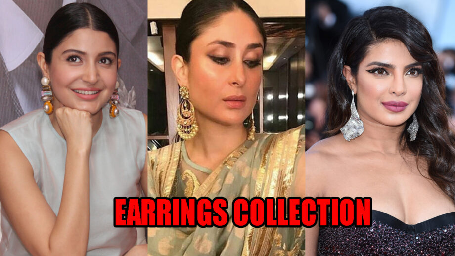 Get some inspiration from Anushka Sharma, Kareena Kapoor And Priyanka Chopra’s Earrings Collection