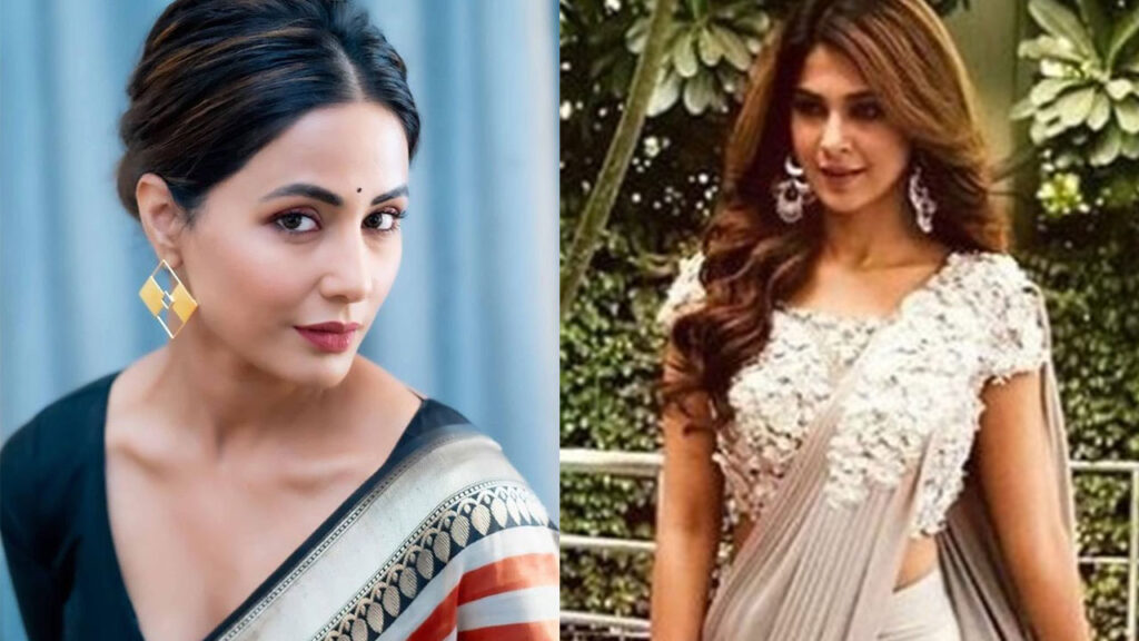 Hina Khan And Jennifer Winget's Saree Looks That Gave Us Saree-Not-Sorry Goals!