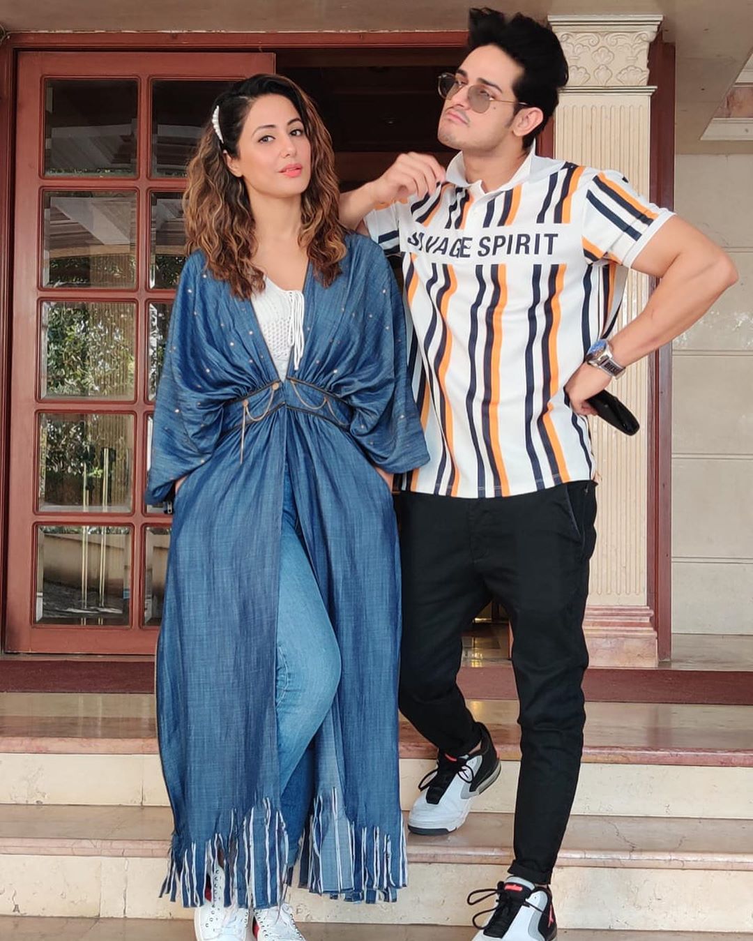 Hina Khan And Priyank Sharma's BFF Moments Together 8