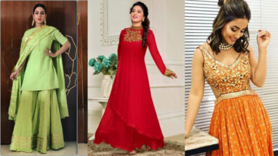 Hina Khan knows how to ace ethnic wear!