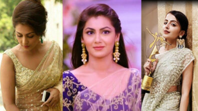 Hina Khan, Sriti Jha, Shrenu Parikh: Who Wore Embellished Saree Better?