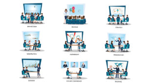 How to give yourself a perfect look for an office video meeting?