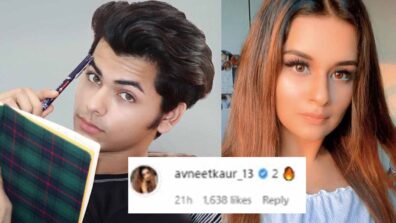 Internet on fire; Siddharth Nigam asks to rate his picture, Avneet Kaur comments with ‘fire’ emoji