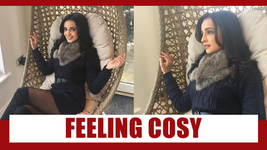 Iss Pyaar Ko Kya Naam Doon fame Sanaya Irani feeling “cosy”: shares stunning pictures in black