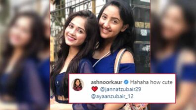 Jannat Zubair shares stunning latest video, Ashnoor Kaur comments ‘how cute’