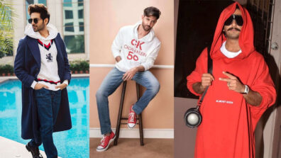 Kartik Aaryan VS Hrithik Roshan VS Ranveer Singh: Who Styled In Hooded Neck Best?