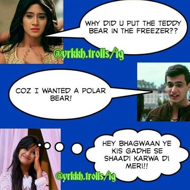 Kartik And Naira’s Funny Memes From Yeh Rishta Kya Kehlata Hai Are Breaking The Internet - 3