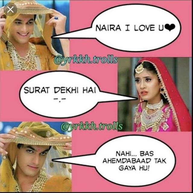 Kartik And Naira’s Funny Memes From Yeh Rishta Kya Kehlata Hai Are Breaking The Internet - 6