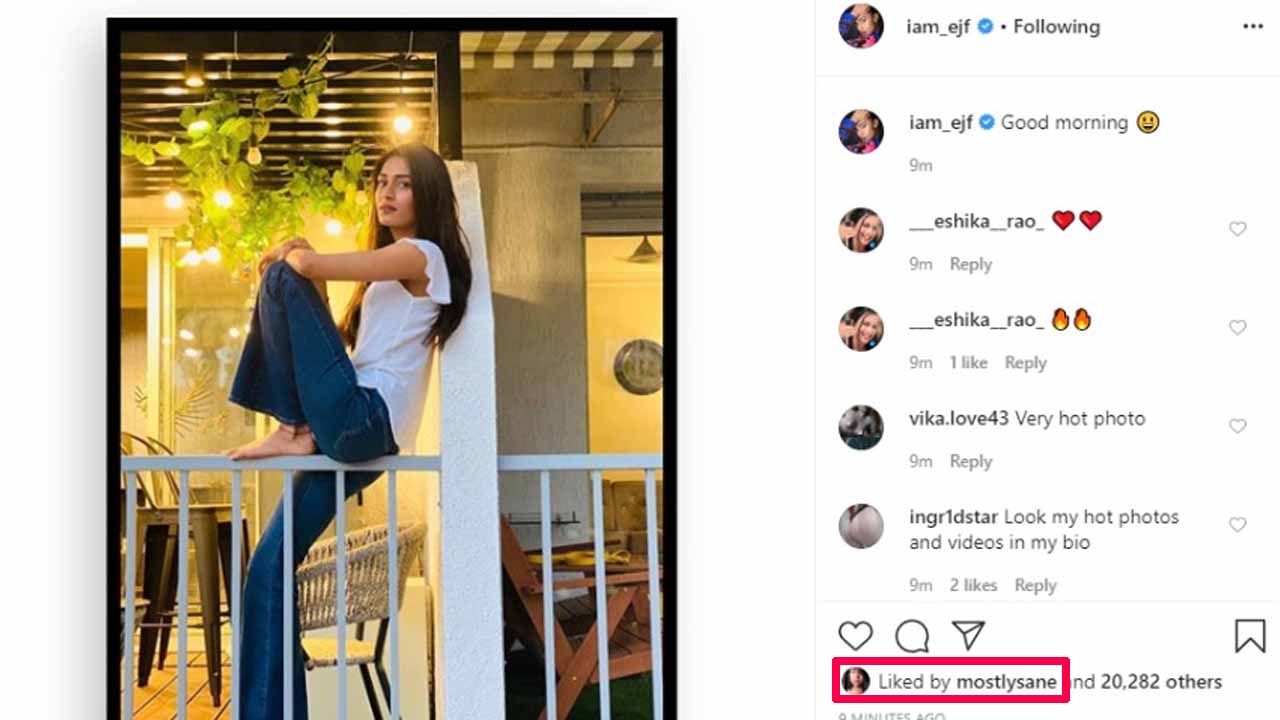 Kasauti Zindagi Kay fame Erica Fernandes shares latest 'sun kissed' picture, Prajakta Koli hits the like button