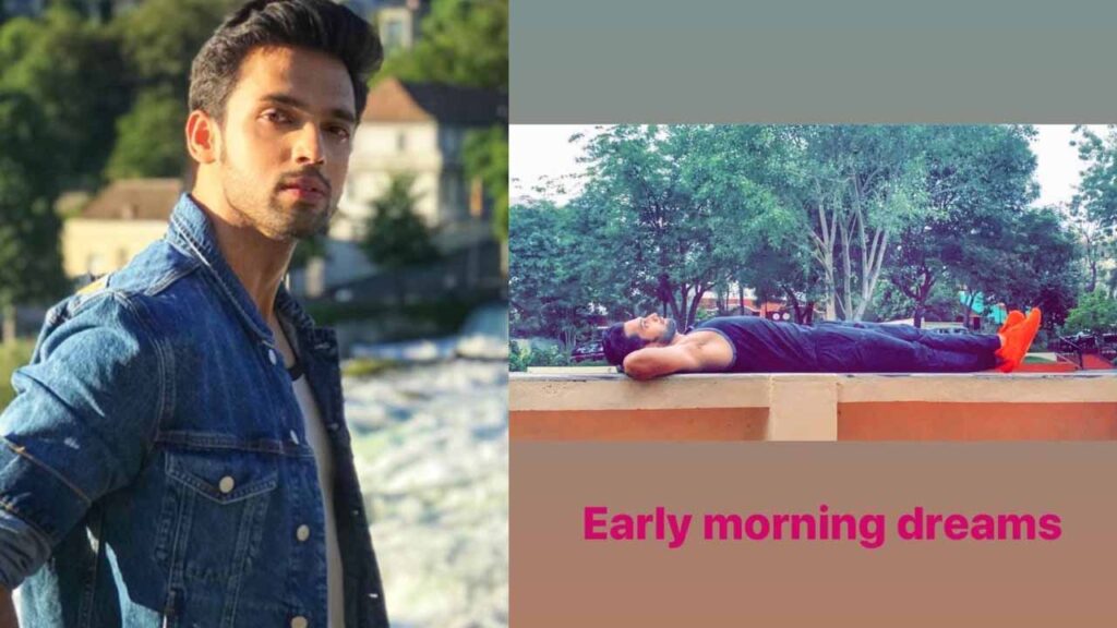 Kasautii Zindagii Kay actor Parth Samthaan shares latest picture, writes 'early morning dreams' 1