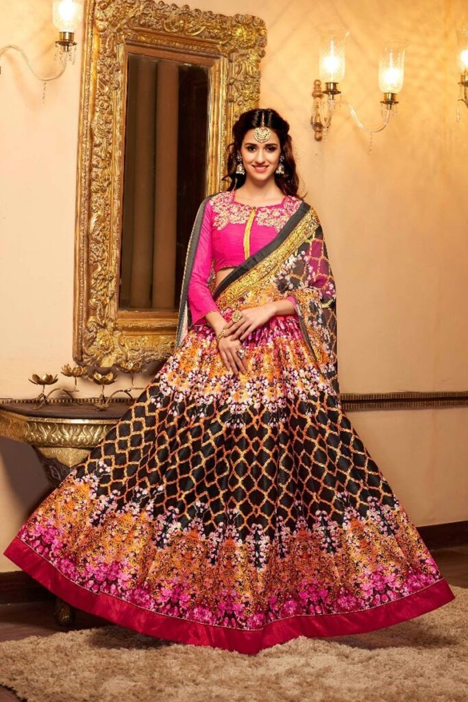 Katrina Kaif, Disha Patani, Kiara Advani, Nora Fatehi: Stylish Lehenga Dupatta Draping Styles For You To Pick From - 2