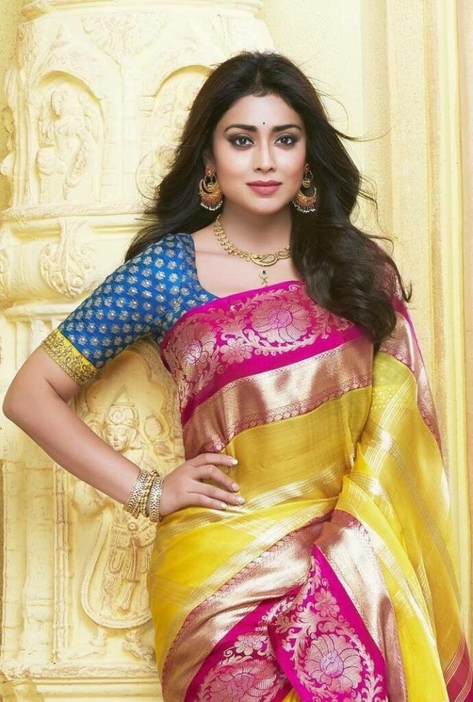 Keerthy Suresh, Shruti Haasan, And Shriya Saran Pulled Off Saree Look Effortlessly; Take A Look - 4