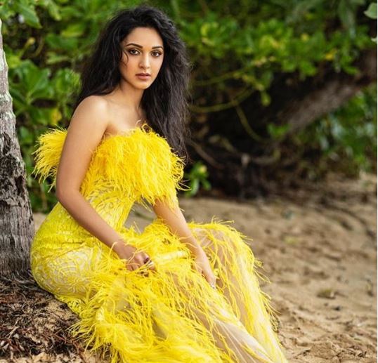 Kiara Advani Dazzles In Yellow; See Photos - 4