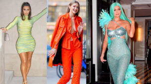 Kim Kardashian, Kylie Jenner, Gigi Hadid: Who Pulled Off Vibrant Colored Outfits Better?