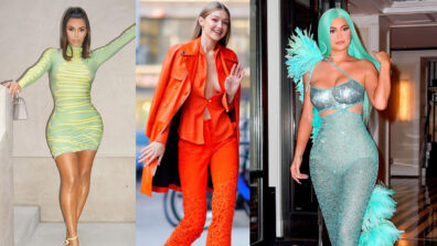 Kim Kardashian, Kylie Jenner, Gigi Hadid: Who Pulled Off Vibrant Colored Outfits Better?