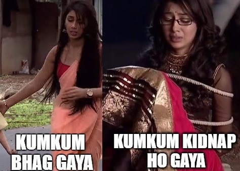 Kumkum Bhagya best fan made memes - 1