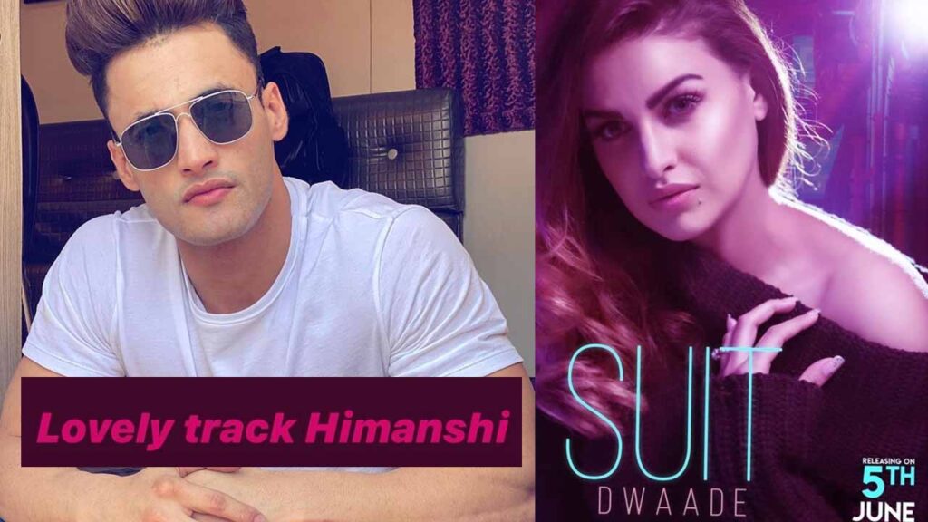 "Lovely track Himanshi" Asim Riaz praises Himanshi Khurana's new song, fans adore the moment 1