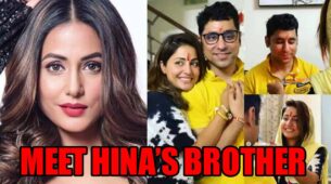 Meet Hina Khan’s younger brother Aamir Khan!