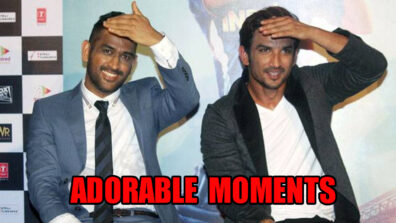 MS Dhoni And Sushant Singh Rajput’s MOST ADORABLE moments together