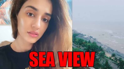 Mumbai Cyclone Alert: Disha Patani shares view of SEA look