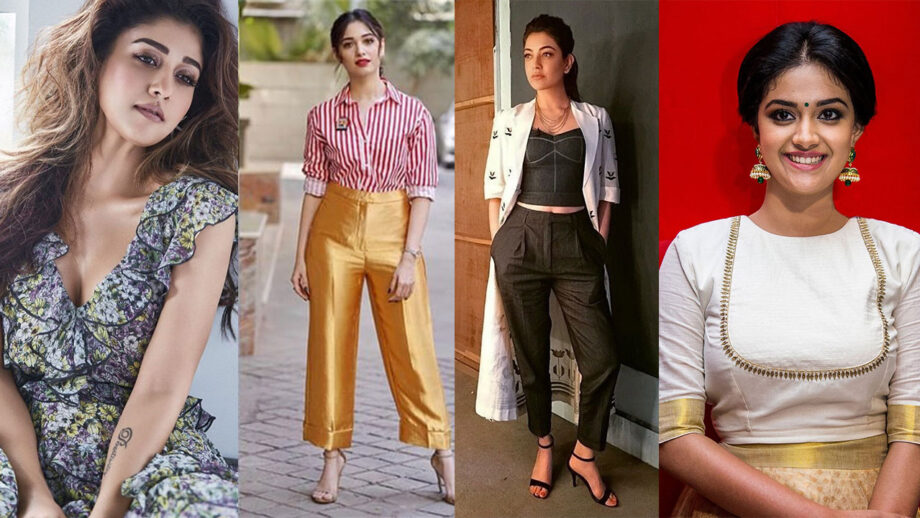 Nayanthara, Tamannaah Bhatia, Kajal Aggarwal, Keerthy Suresh: Who’s Your Favourite Fashion Icon?